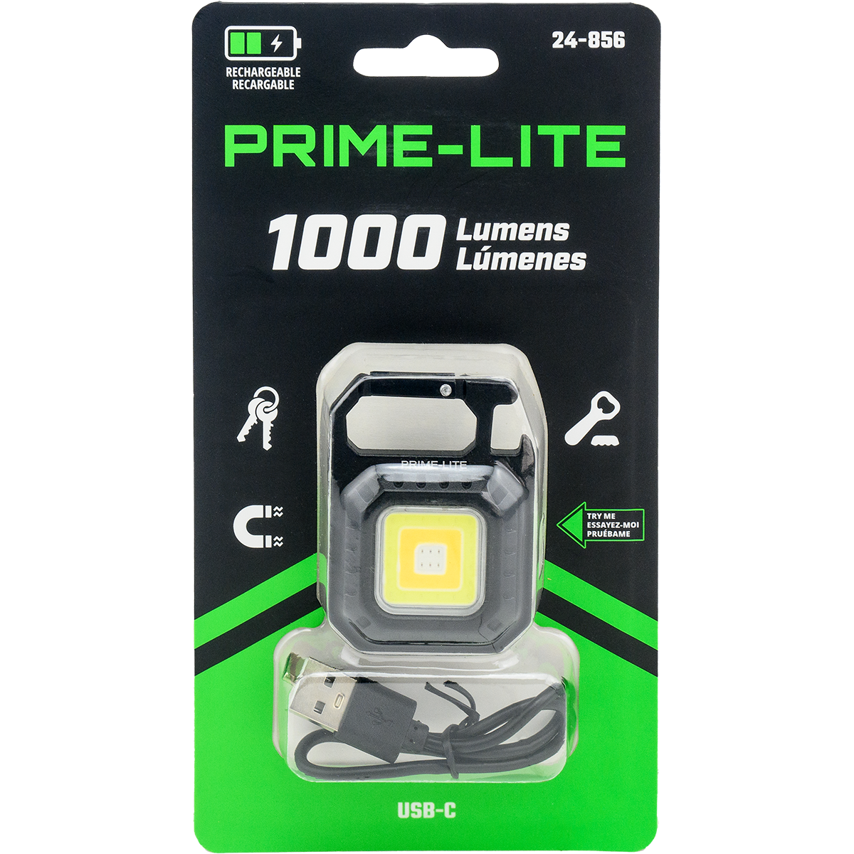 1000 Lumen Pocket Carabiner Light